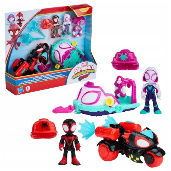 Marvel: Spidey i super-kumple Rescue Webs Patrol – zestaw do zabawy - Hasbro zdjęcie 2