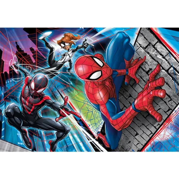 Marvel Spider-Man Supercolor puzzle 180 sztuk - Clementoni zdjęcie 2