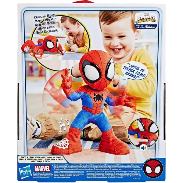 Marvel Spidey i super-kumple: Tańczący interaktywny pluszak Spidey - Hasbro zdjęcie 2