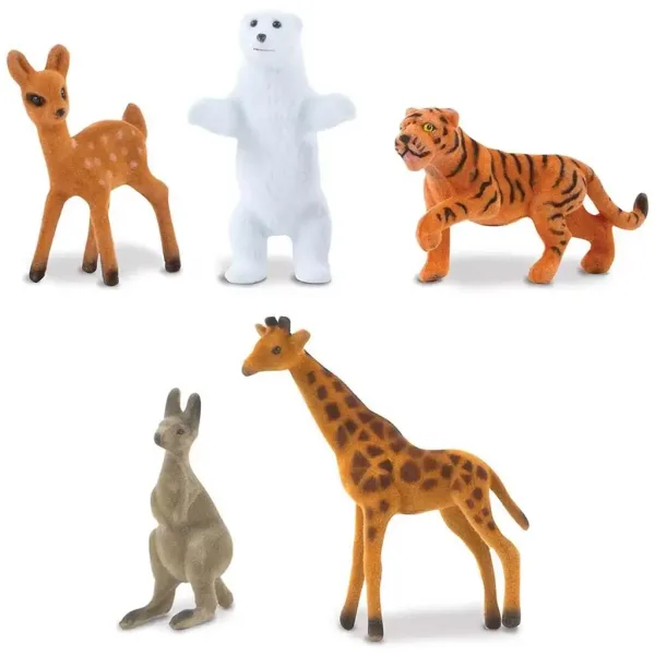 Mata do zabawy „Siedliska zwierząt” z figurkami zwierząt 200x150 cm – Melissa & Doug zdjęcie 3
