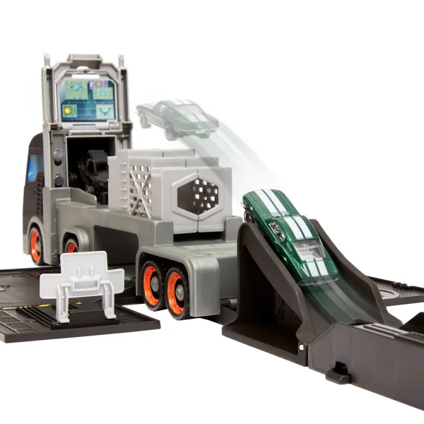 Matchbox A film: 2 w 1 Mercedes samochód dostawczy i przekształcany zestaw torów – Mattel zdjęcie 5