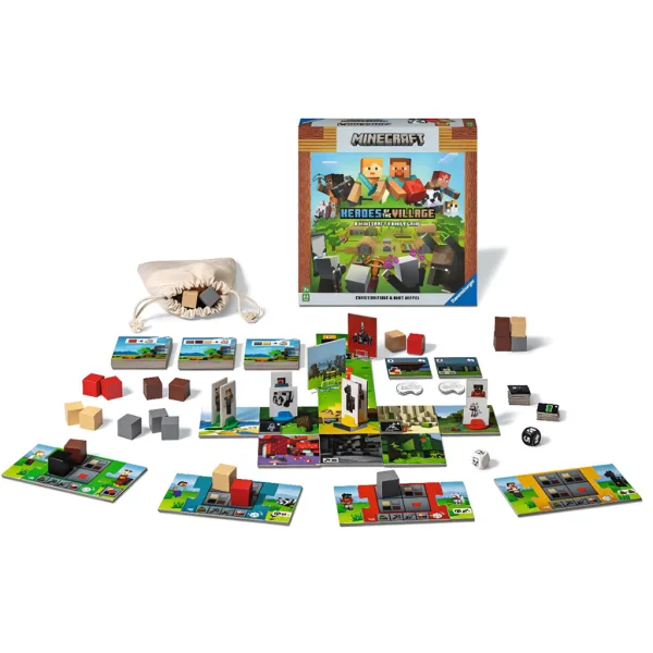 Minecraft Bohaterowie wioski gra planszowa - Ranvensburger zdjęcie 2