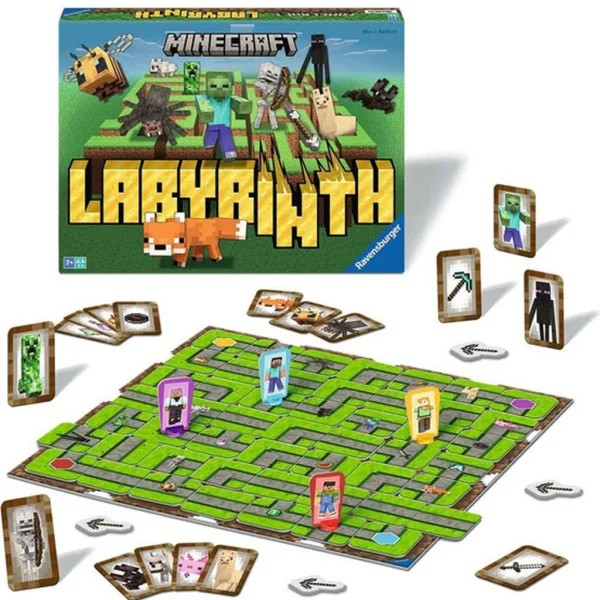 Minecraft labirynt gra planszowa - Ravensburger zdjęcie 2