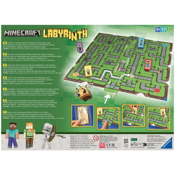 Minecraft labirynt gra planszowa - Ravensburger zdjęcie 3