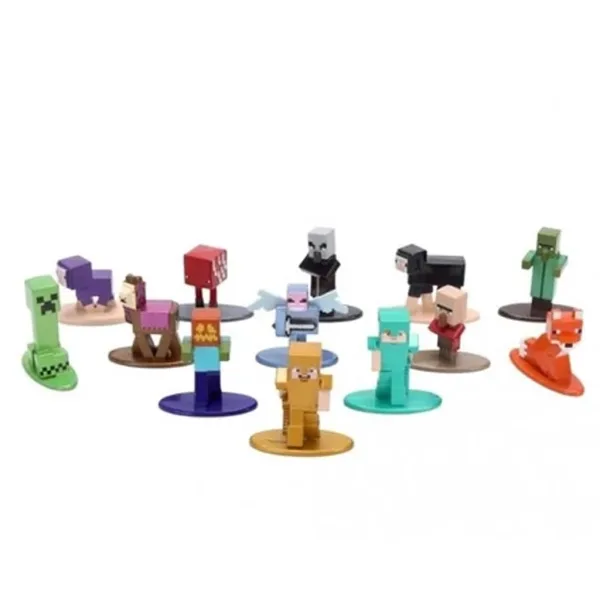 Minecraft: Nano Metalfigs metalowa figura niespodzianka, różne, 1 sztuka - Jada Toys zdjęcie 2