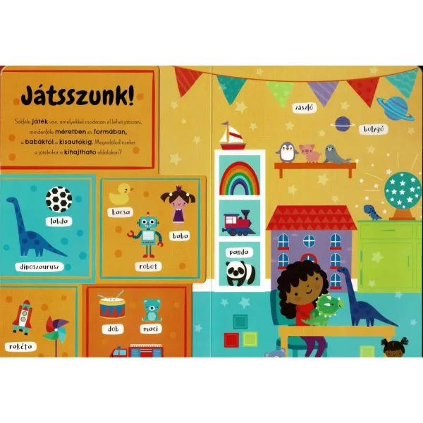 Moje pierwsze słowa - angielsko-węgierska książka z modułem dźwiękowym zdjęcie 3
