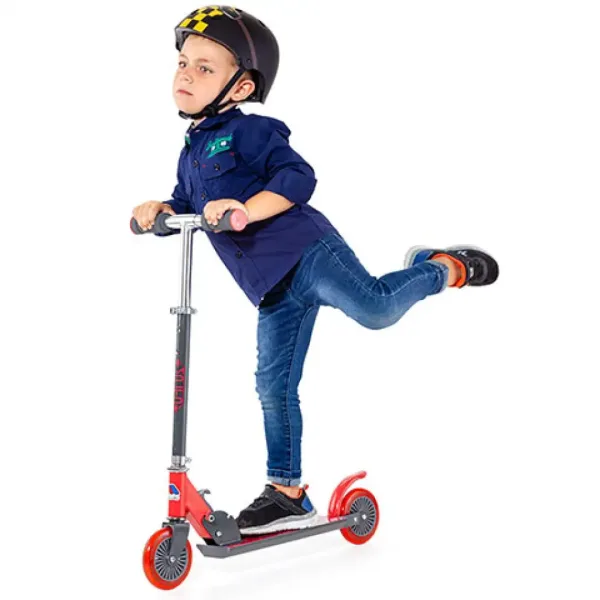 Molto: Hulajnoga City Scooter w kolorze czerwonym zdjęcie 4