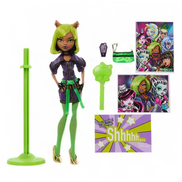 Monster High: Świt tańca Clawdeen Wolf lalka - Mattel zdjęcie 2