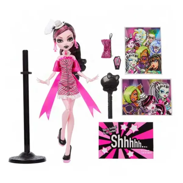 Monster High: Świt tańca Draculaura lalka - Mattel zdjęcie 2