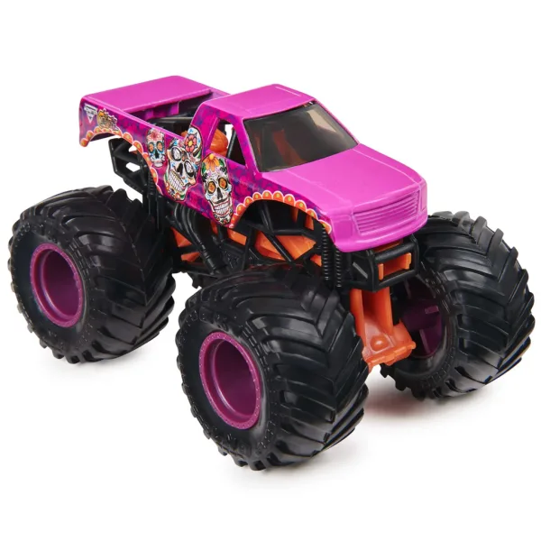Monster Jam: Calavera monster truck samochód – 1/64 – Spin Master zdjęcie 2