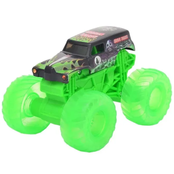 Monster Jam: Podświetlany Grave Digger – 1/43 - Spin Master zdjęcie 2