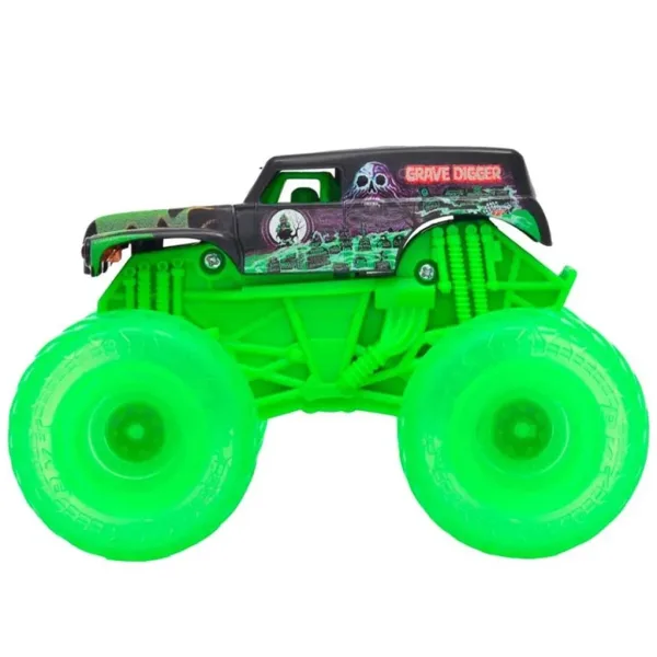 Monster Jam: Podświetlany Grave Digger – 1/43 - Spin Master zdjęcie 3