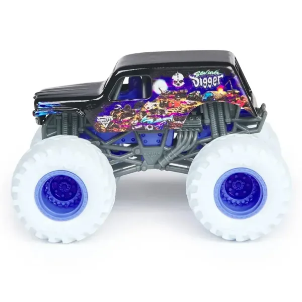 Monster Jam: Son-uva Digger monster truck samochód – 1:64 – Spin Master zdjęcie 2