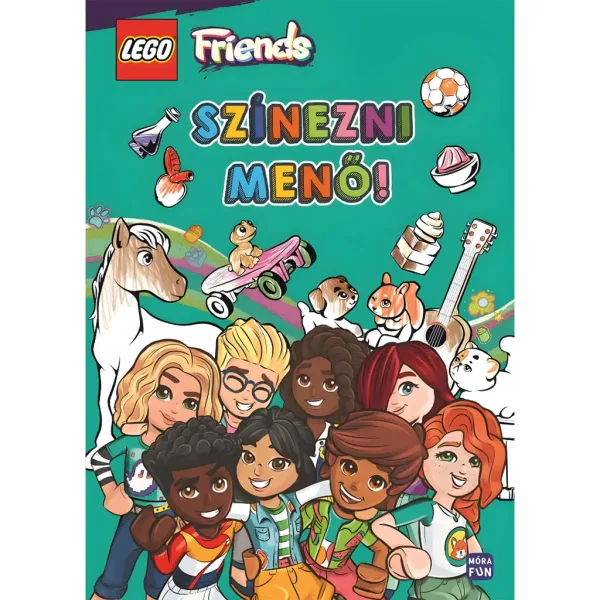 Móra: LEGO® Friends - Kolorować fajny kolorowanka zdjęcie 1