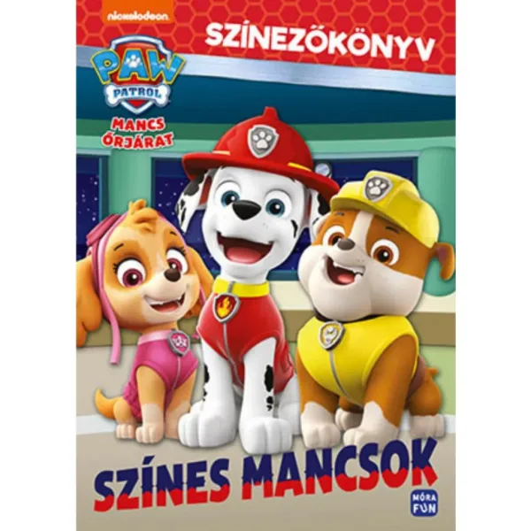 Móra: Psi Patrol - Kolorowe łapki Książka do kolorowania zdjęcie 1