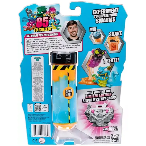 Mr. Beast: Laboratoria Szarańcz z probówką 5 sztuk zestaw 2. seria zdjęcie 4