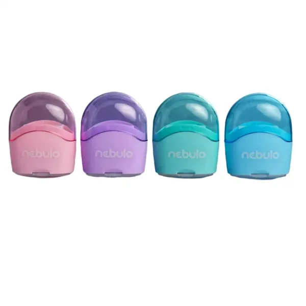 Nebulo: Temperówka podwójna z pojemnikiem, w pastelowych kolorach, różne rodzaje, 1 sztuka zdjęcie 1