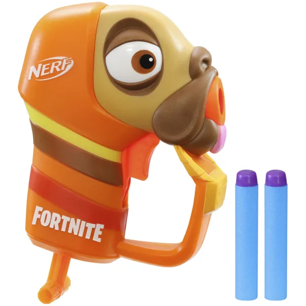 Nerf: Fortnite Micro Doggo wyrzutnia piankowych pocisków - Hasbro zdjęcie 2