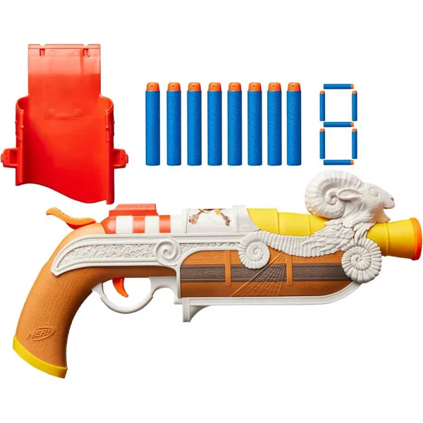 Nerf: One Piece Going Merry Blaster pistolet na piankowe pociski - Hasbro zdjęcie 2
