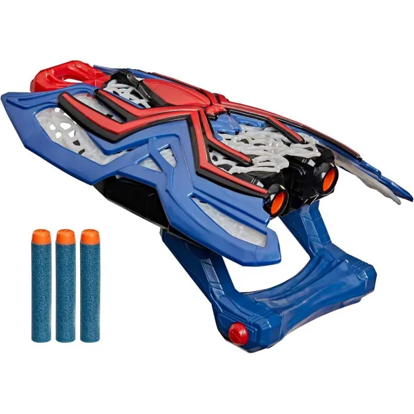 Nerf: Spider-Man Nowy dzień Web Strike Blaster miotacz piankowych pocisków – Hasbro zdjęcie 2