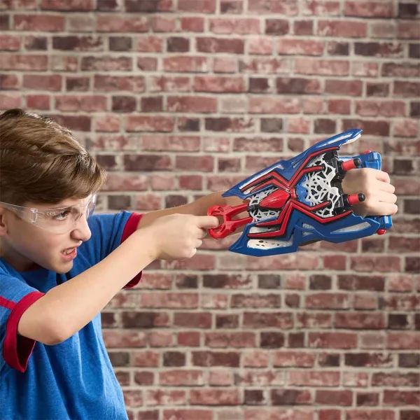 Nerf: Spider-Man Nowy dzień Web Strike Blaster miotacz piankowych pocisków – Hasbro zdjęcie 3