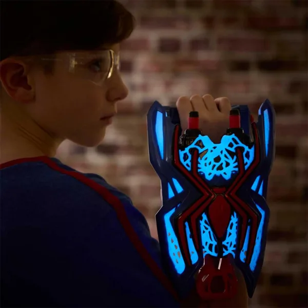 Nerf: Spider-Man Nowy dzień Web Strike Blaster miotacz piankowych pocisków – Hasbro zdjęcie 4