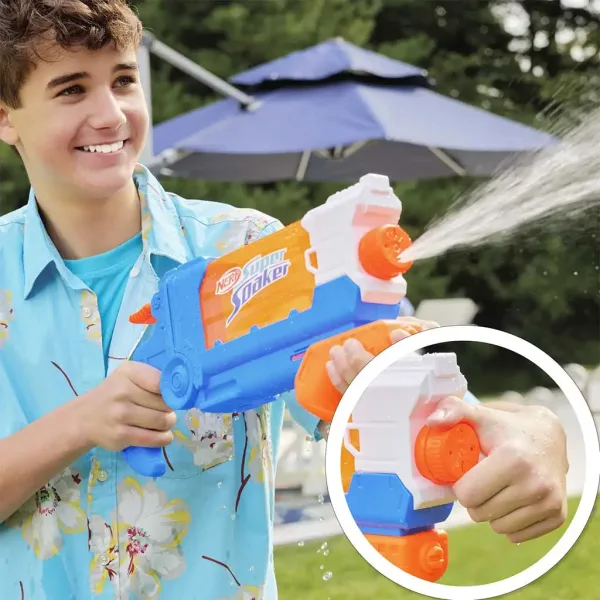 Nerf: Super Soaker Flip Fill pistolet na wodę z zbiornikiem o pojemności 887 ml – Hasbro zdjęcie 3
