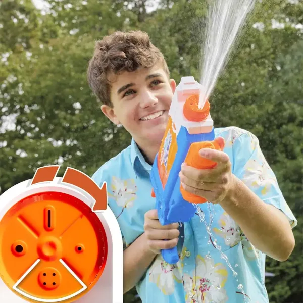 Nerf: Super Soaker Flip Fill pistolet na wodę z zbiornikiem o pojemności 887 ml – Hasbro zdjęcie 5