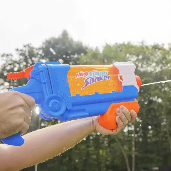Nerf: Super Soaker Flip Fill pistolet na wodę z zbiornikiem o pojemności 887 ml – Hasbro zdjęcie 6