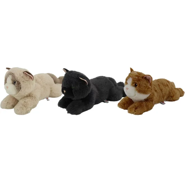 Nicotoy: Leżący pluszowy kot w różnych kolorach 38cm 1szt – Simba Toys zdjęcie 1