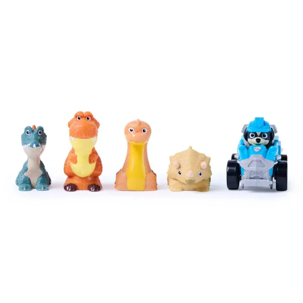 Paw Patrol Dino Movie - Zespół dinozaurów Rexa zestaw zabawek - Spin Master zdjęcie 3