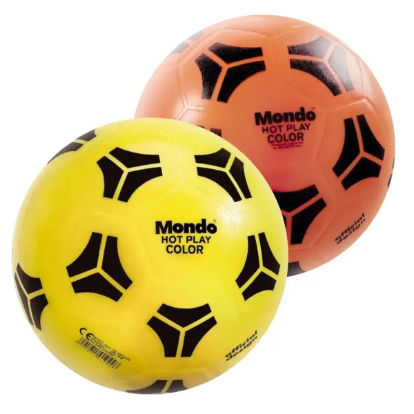 Piłka nożna Hot Play 23 cm w różnych kolorach - Mondo Toys zdjęcie 1