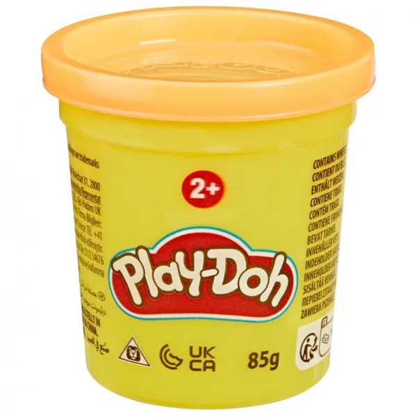 Play-Doh: Glinka w słoiku w kolorze pomarańczowym 85g - Hasbro zdjęcie 1