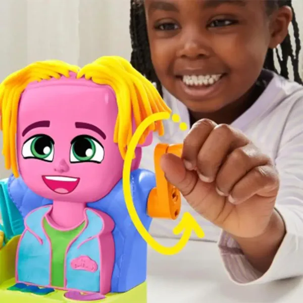 Play-Doh: Salon fryzjerski z 6 pudełkami ciastoliny - Hasbro zdjęcie 3
