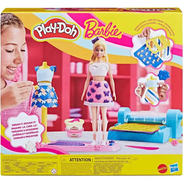 Play-Doh: Zestaw studia projektowania ubrań Barbie - Hasbro zdjęcie 3