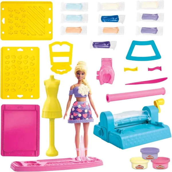 Play-Doh: Zestaw studia projektowania ubrań Barbie - Hasbro zdjęcie 4