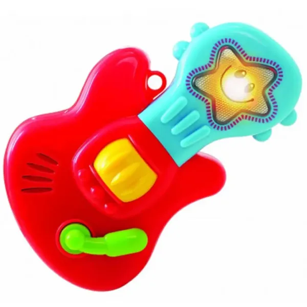Playgo: Elektryczna gitara dla niemowląt Rocksztár z światłami i dźwiękami zdjęcie 2