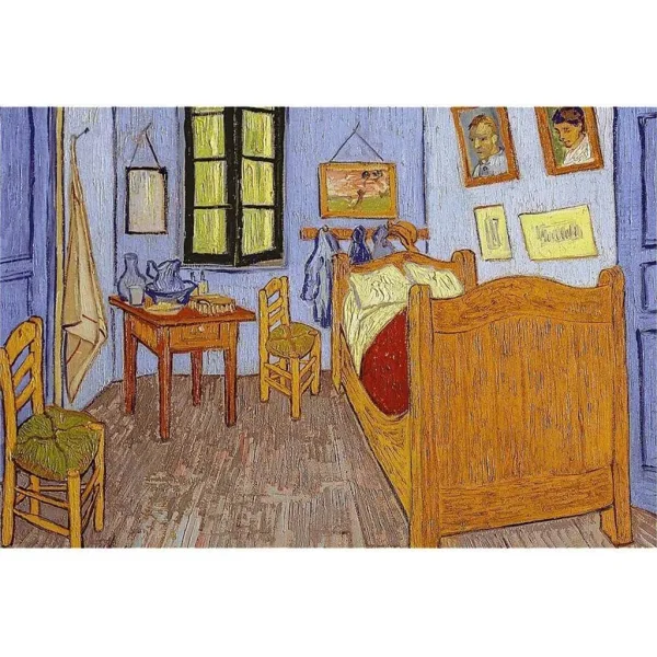 Pokój Van Gogha w Arles, Van Gogh - puzzle 500 elementów z ramką - Trefl zdjęcie 2