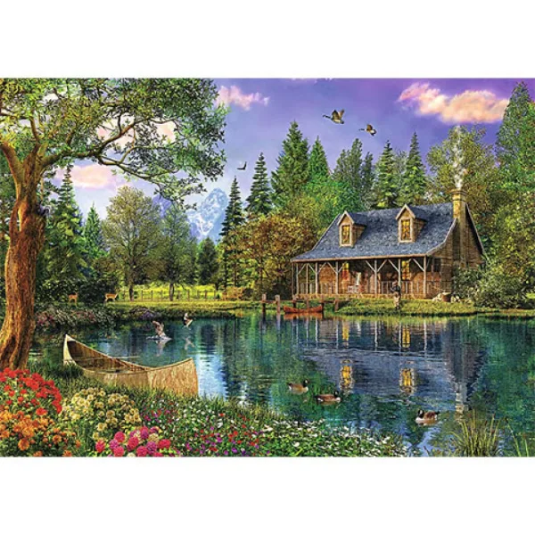 Popołudniowa idylla 4000 elementów puzzli - Trefl zdjęcie 2