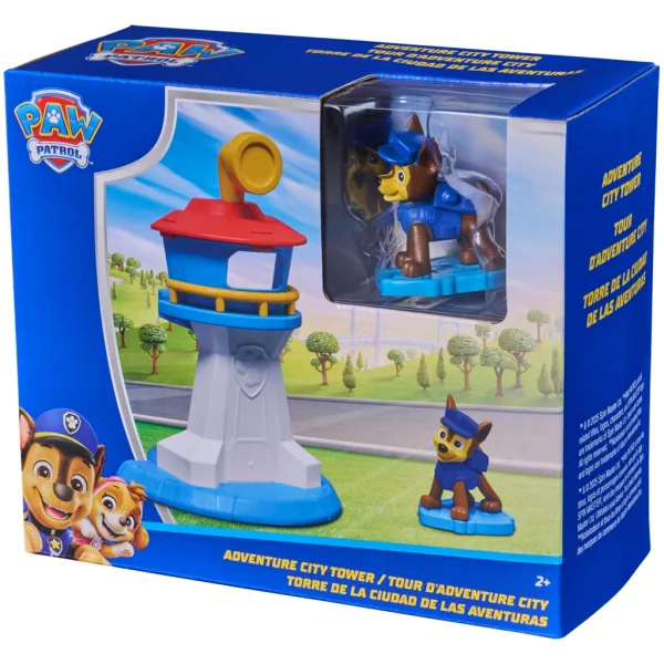 Paw Patrol: Wieża Adventure City z figurką Chase – Spin Master zdjęcie 2