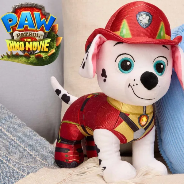 Psi Patrol: Dino Kino Marshall interaktywna maskotka 25 cm - Spin Master zdjęcie 3