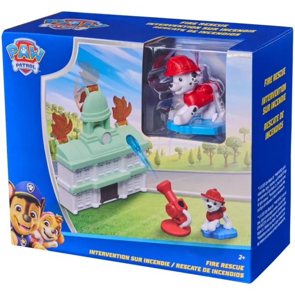 Paw Patrol: Zestaw do ratowania pożaru z figurką Marshalla – Spin Master zdjęcie 2