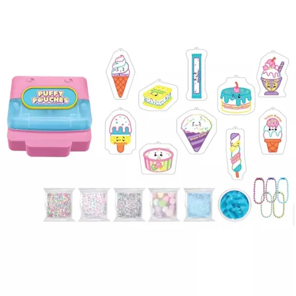 Puffy Pouches: Zestaw projektów Pufi charm - lodziarnia zdjęcie 2