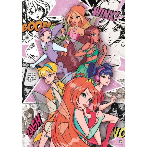 Puzzle 500 elementów z wróżkami Winx - Clementoni zdjęcie 2