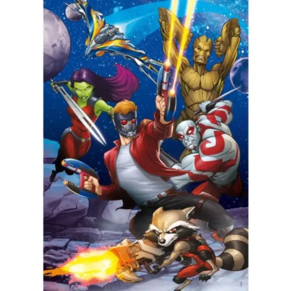 Puzzle Supercolor 180 sztuk - Clementoni Galaktyczni Strażnicy zdjęcie 2