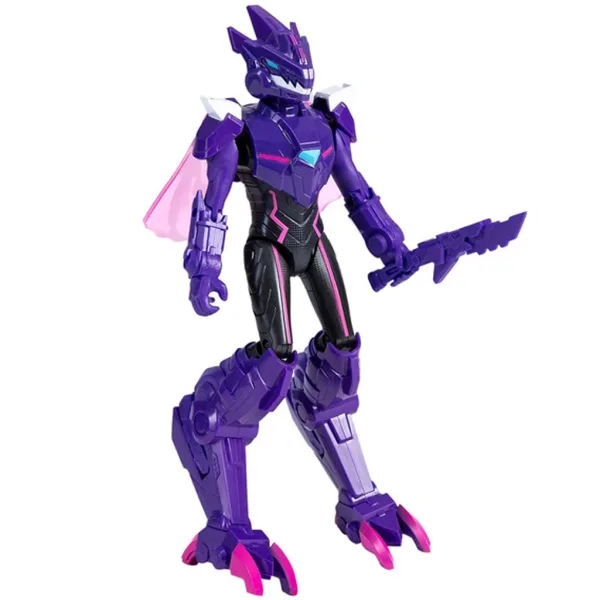 Quantum Heroes: Dinoster Trina figura akcji z fioletową zbroją 20 cm zdjęcie 3