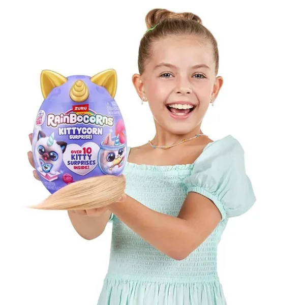 Rainbocorns: Pocket Kittycorn niespodzianka kotek pluszak w różnych wersjach 1szt zdjęcie 3