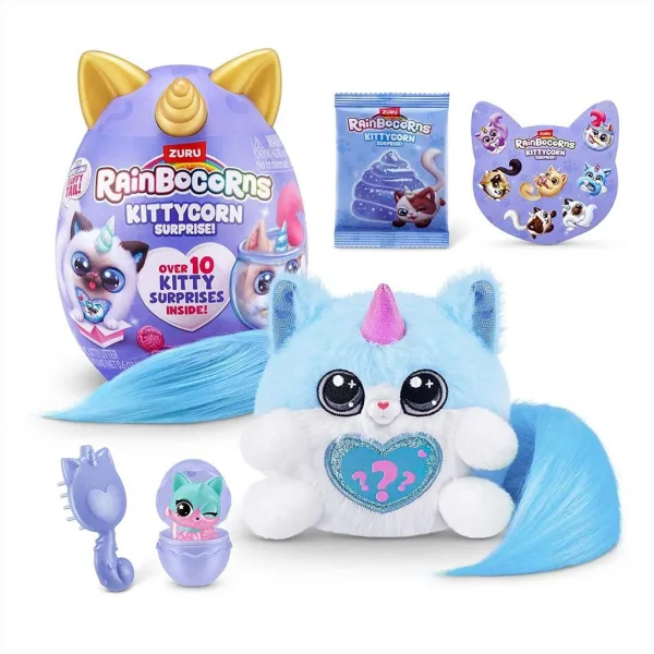Rainbocorns: Pocket Kittycorn niespodzianka kotek pluszak w różnych wersjach 1szt zdjęcie 5