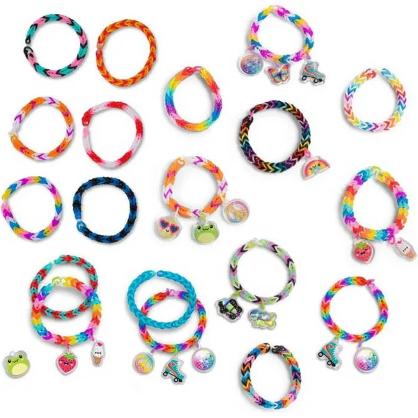 Rainbow Loom: Cute-Tique skarbnica zestaw do robienia gumowych bransoletek zdjęcie 2