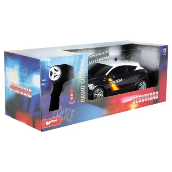 RC Renault Megane RS Policja zdalnie sterowany samochód 1/14 - Mondo zdjęcie 3